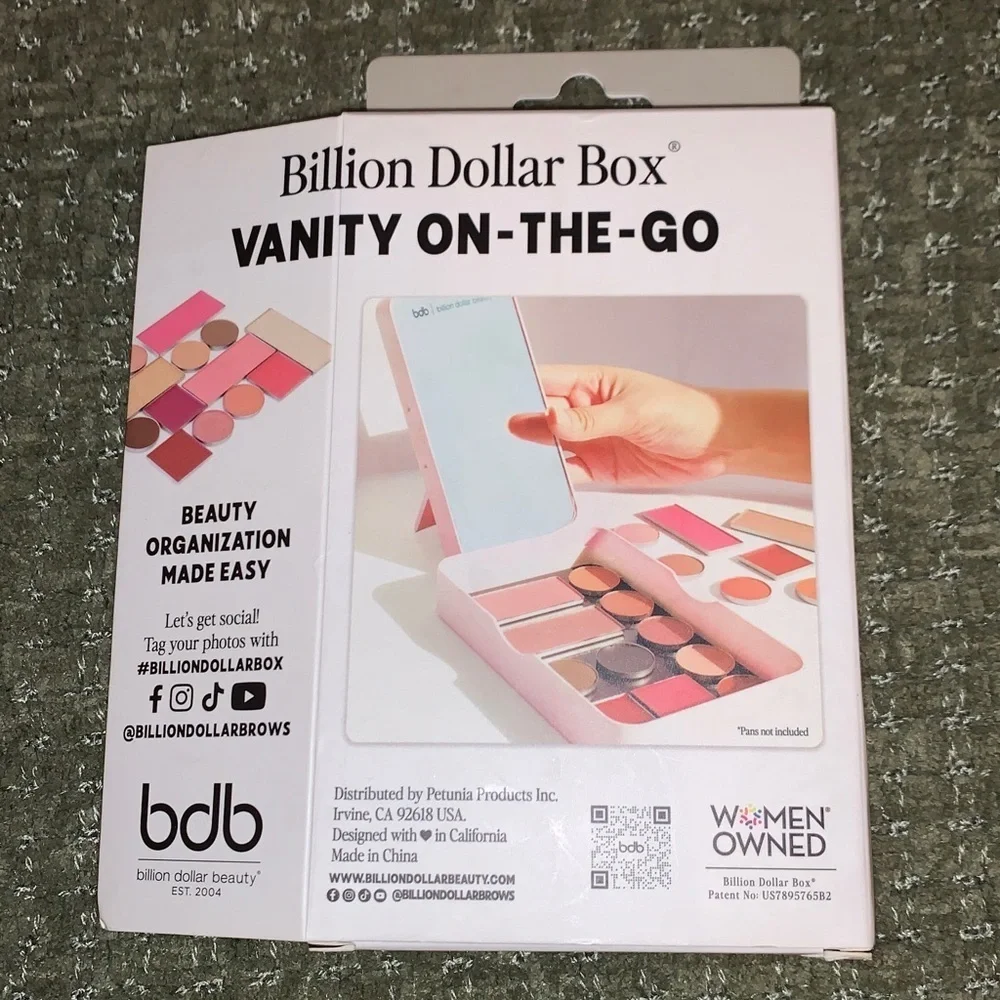 Billion dollar box, billion dollar beauty eyeshadow Trio, and eyeshadow NWT